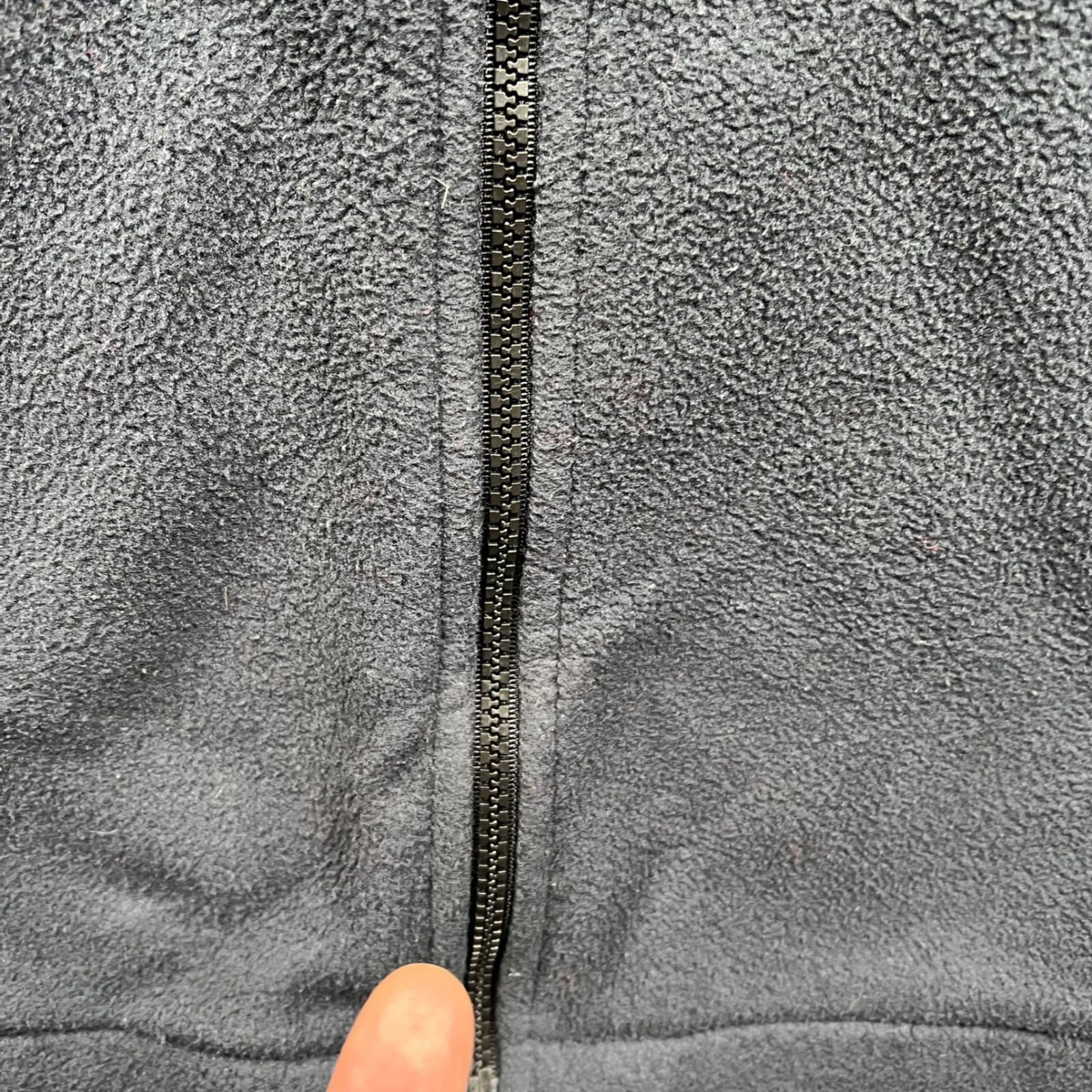 Vintage Campmor Fleece Jacket Mens M Gray Polartec Full Zip Mock Neck Outdoor — image 7 of 8